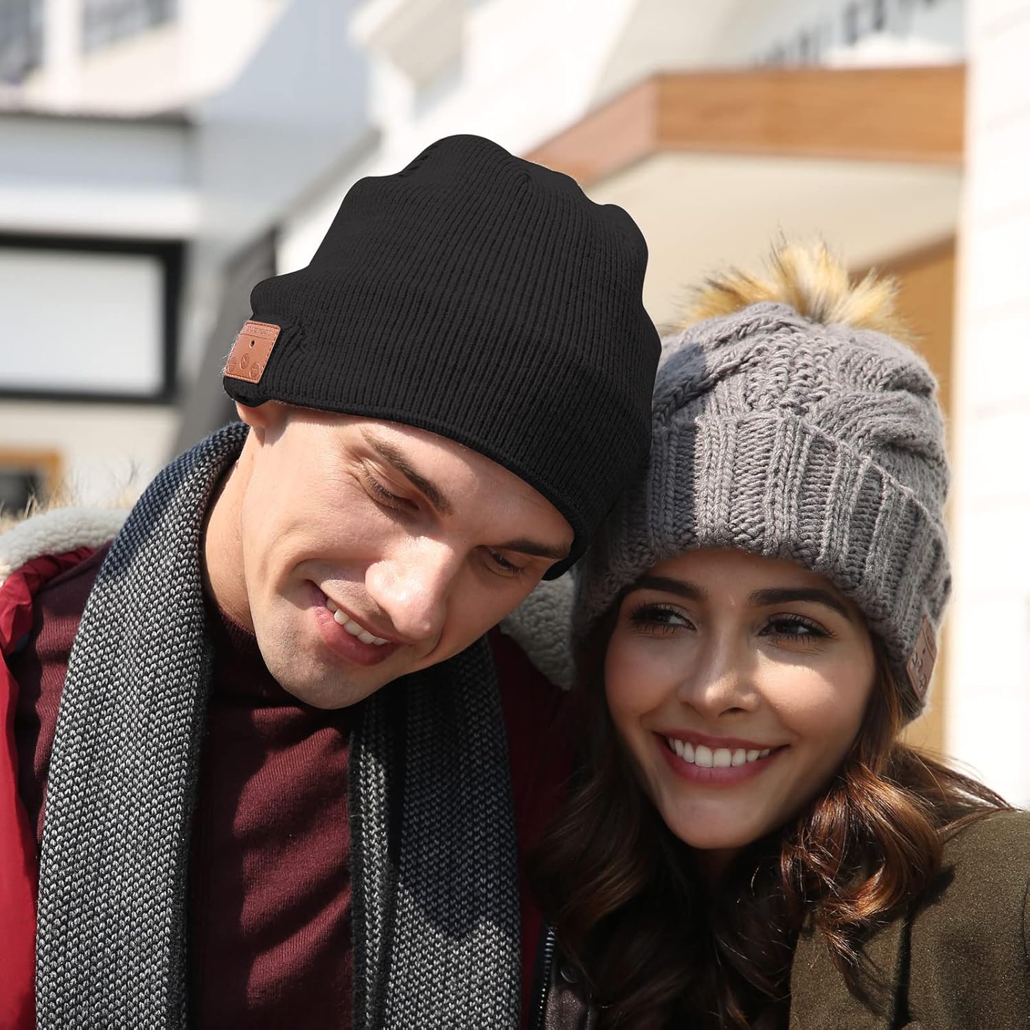 ASIILOVI Bluetooth Beanie with 20hr Playtime