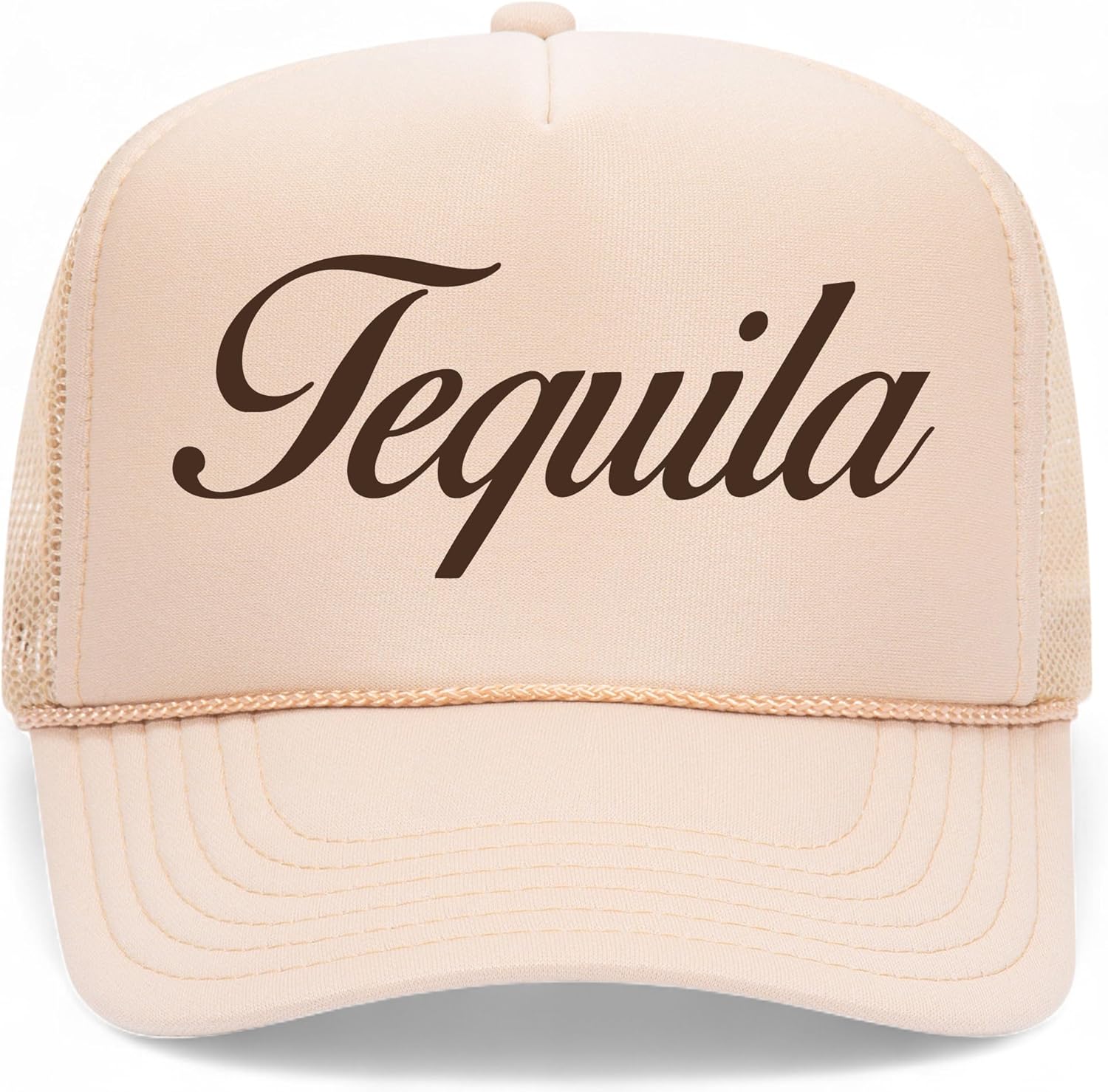 Tequila Trucker Hat Premium Foam Snapback for Men Women