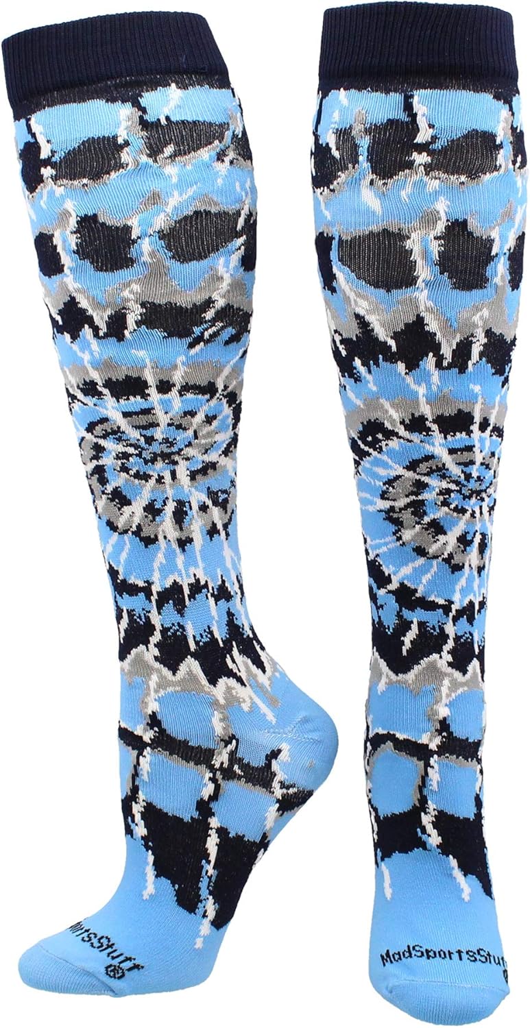 MadSportsStuff Tie Dye Socks for Sports