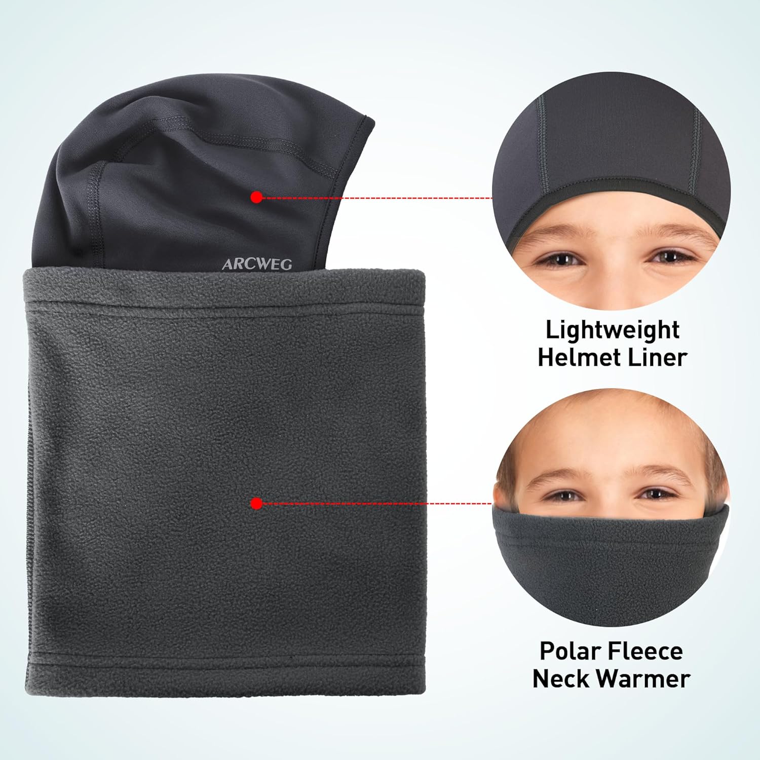 Arcweg Kids Thermal Balaclava Ski Mask 1