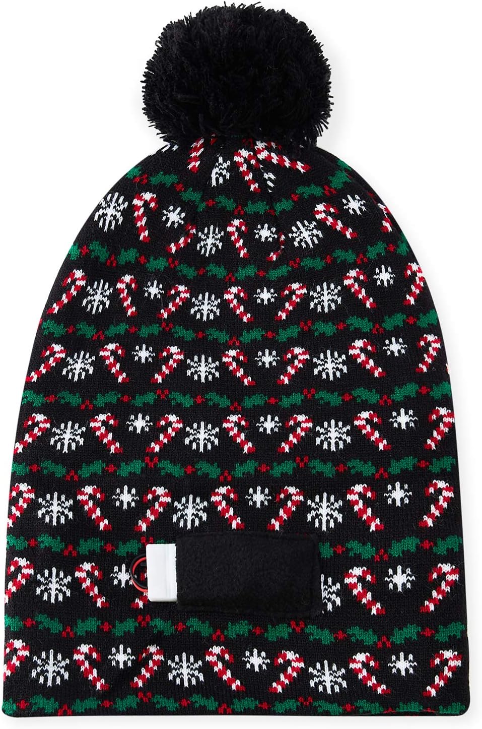Idgreatim 6 Light LED Ugly Christmas Sweater Hat Beanie Cap for Party