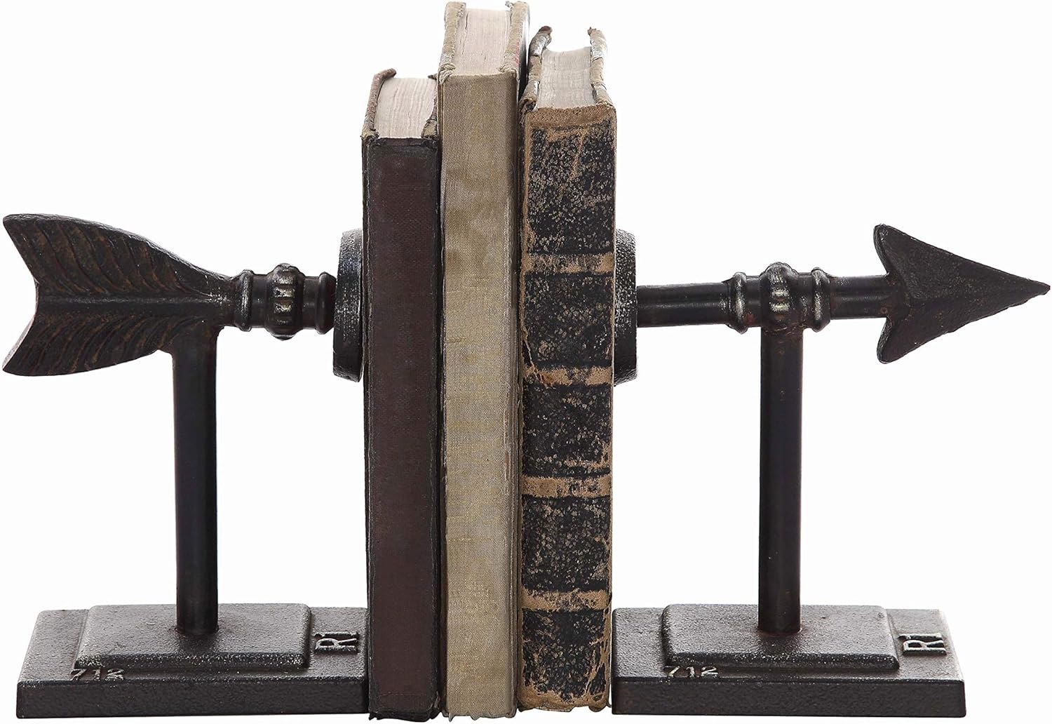 Creative Co-Op Bronze Arrow Bookends Set of 2