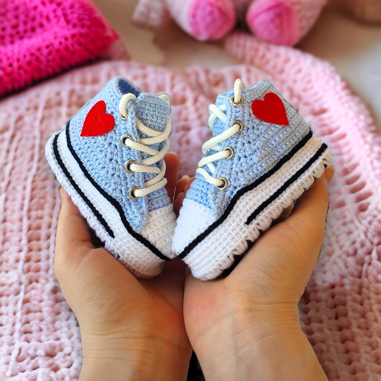 Sa By Seay Handmade Crochet Baby Booties