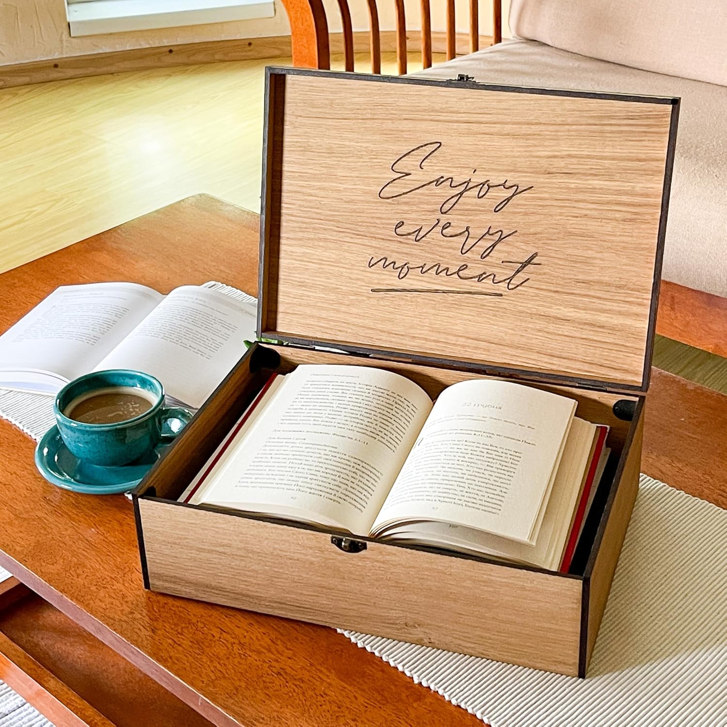 Personalized Wooden Keepsake Box for Memories 1