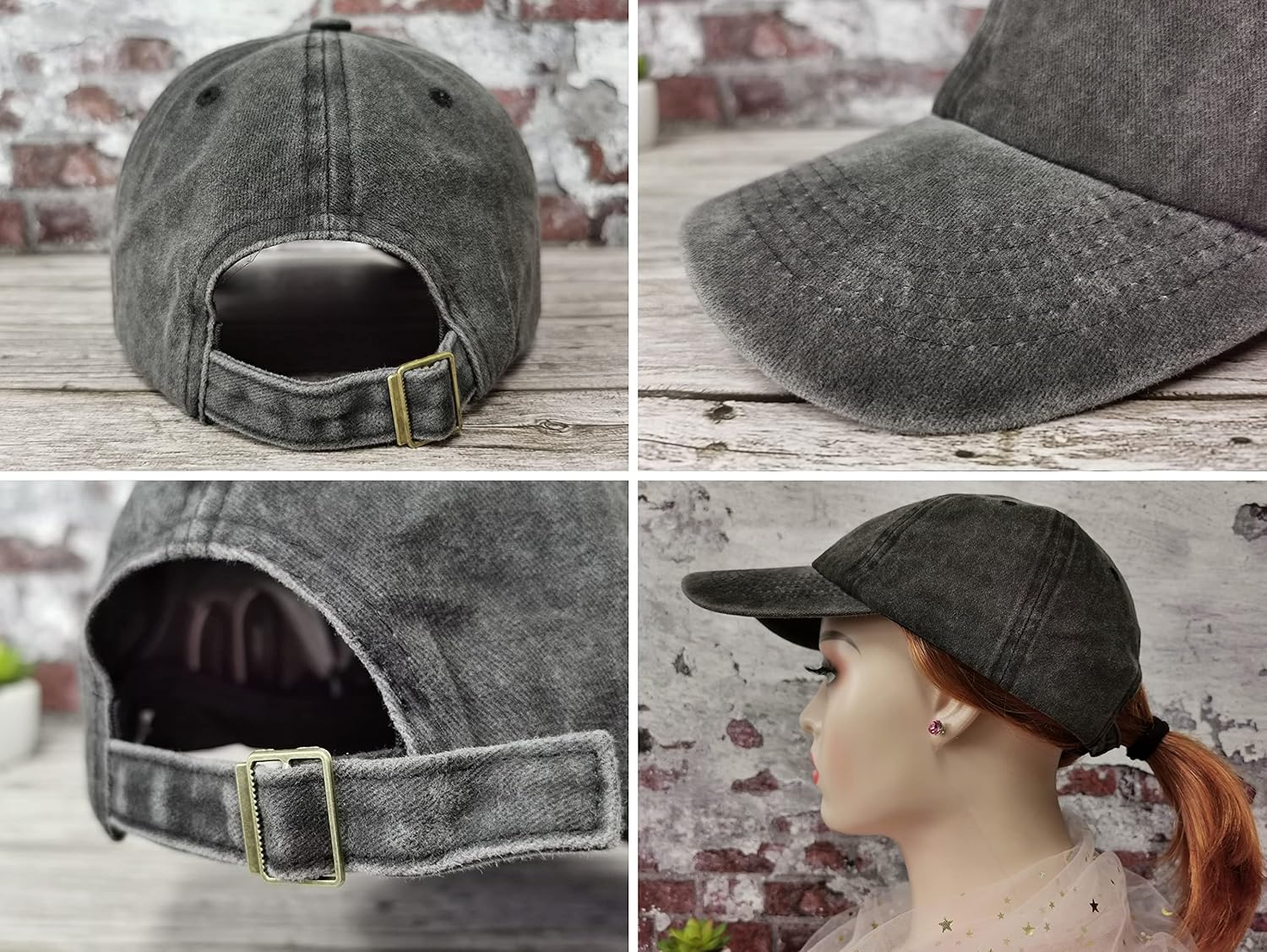 Hepandy Embroidered Director Hats for Men Women 1