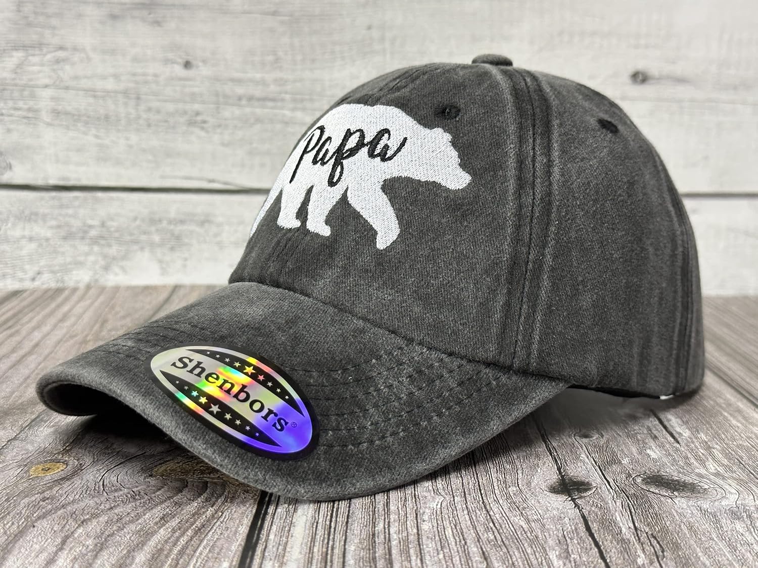 Stylish Papa Bear and Mama Bear Baseball Cap