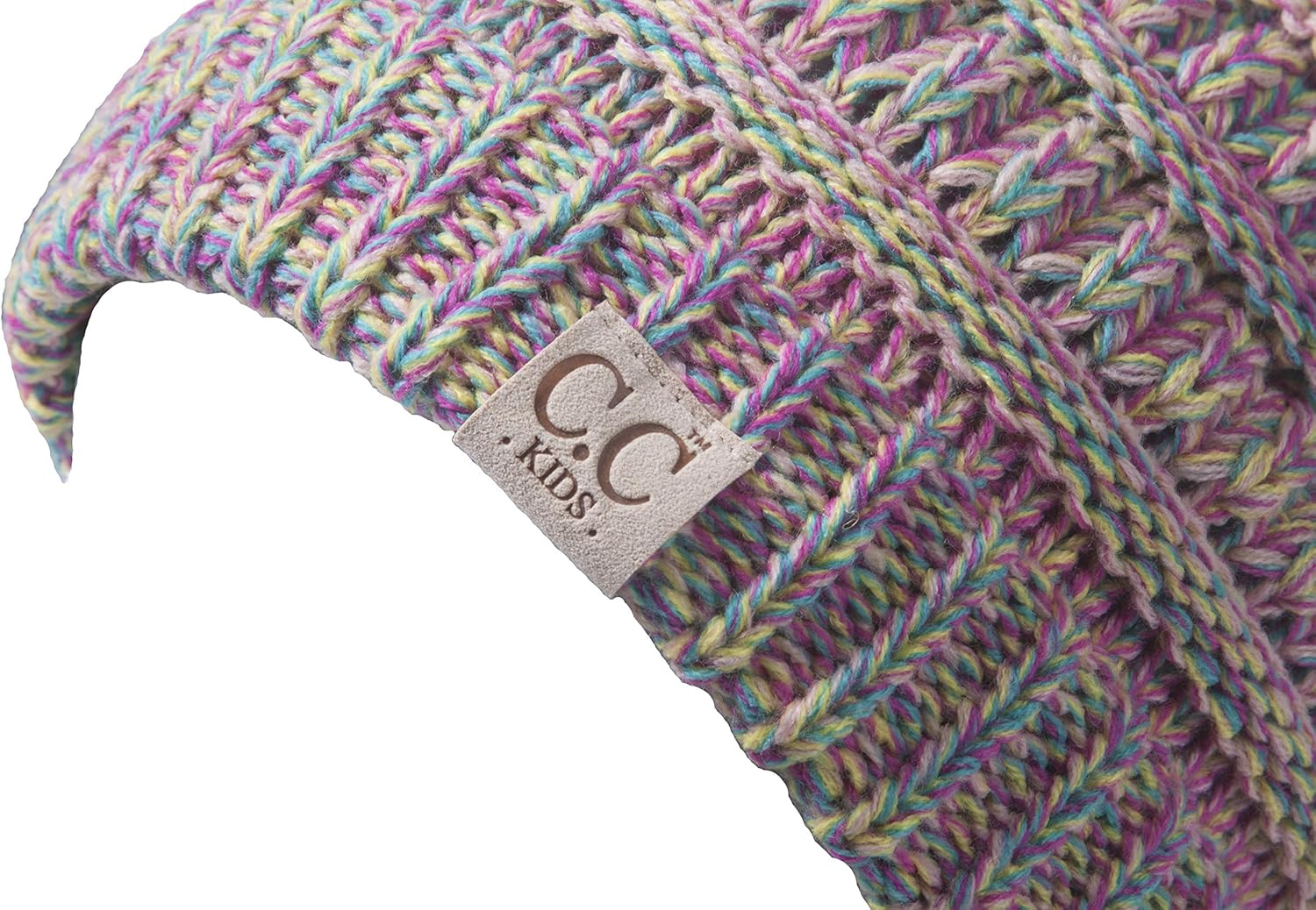 Gravity Threads Kids Soft Cable Knit Winter Beanie 1