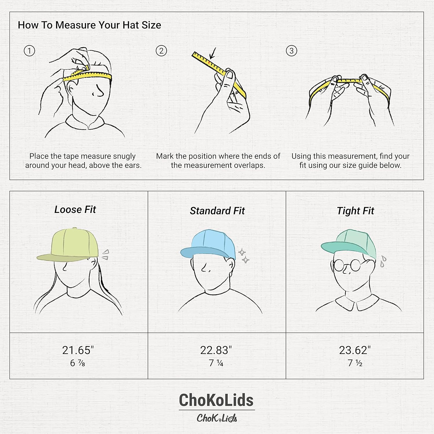 CHOKLIDS Classic Snapback Baseball Cap