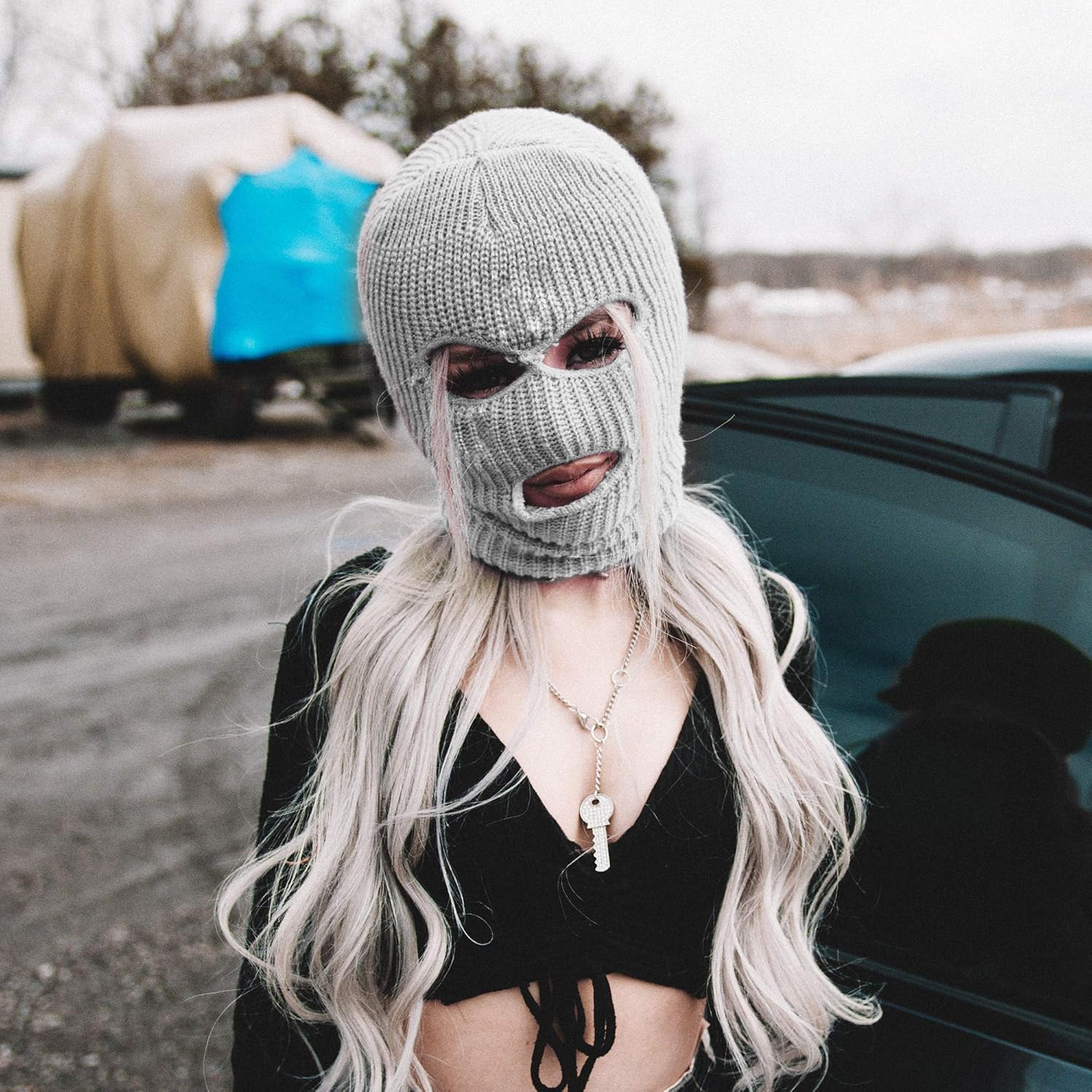 Super Z Outlet Thermal Ski Mask Full Face Cover
